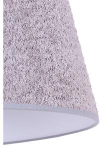 Duolla - Lustr na lanku BOUCLE 1xE27/15W/230V pr. 50 cm šedá