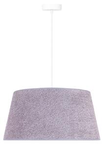 Duolla - Lustr na lanku BOUCLE 1xE27/15W/230V pr. 50 cm šedá
