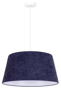 Duolla - Lustr na lanku BOUCLE 1xE27/15W/230V pr. 50 cm modrá