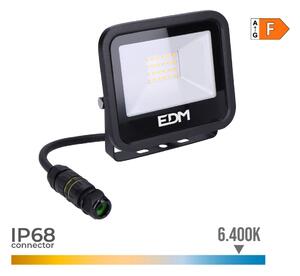 LED spotlight EDM Black Series 1520 Lm 20 W 6400K