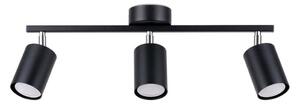 Sollux SL.1128 - Bodové svítidlo LEMMI 3xGU10/40W/230V černá