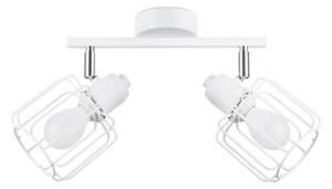 Sollux SL.1112 - Bodové svítidlo BELUCI 2xE14/40W/230V bílá