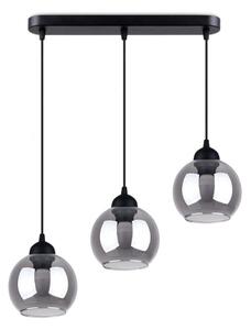 Sollux SL.1142 - Lustr na lanku ALINO 3xE27/60W/230V černá
