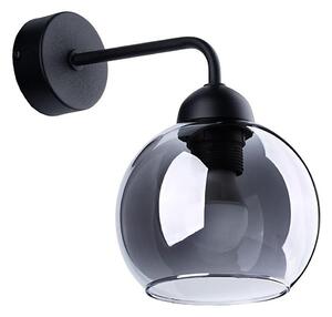 Sollux SL.1139 - Nástěnná lampa ALINO 1xE27/60W/230V černá