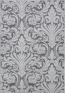 Kusový koberec moderní Agnella Meteo Bryza Platyna Šedý Rozměr: 160x230 cm