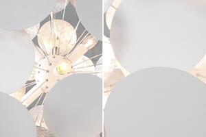 Stropní svítidlo INFINITY bílo-stříbrné Svítidla | Stropní