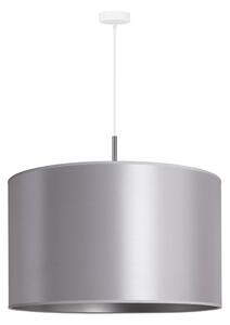 Duolla - Lustr na lanku CANNES 1xE27/15W/230V pr. 50 cm stříbrná