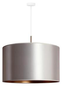 Duolla - Lustr na lanku CANNES 1xE27/15W/230V pr. 50 cm stříbrná/měděná
