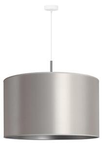 Duolla - Lustr na lanku CANNES 1xE27/15W/230V pr. 50 cm stříbrná