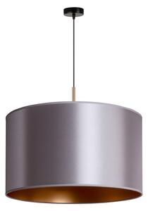 Duolla - Lustr na lanku CANNES 1xE27/15W/230V pr. 50 cm stříbrná/měděná