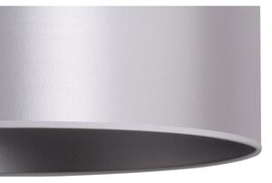 Duolla - Lustr na lanku CANNES 1xE27/15W/230V pr. 50 cm stříbrná