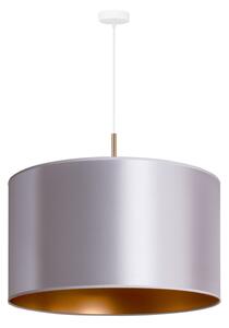 Duolla - Lustr na lanku CANNES 1xE27/15W/230V pr. 50 cm stříbrná/měděná
