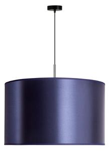 Duolla - Lustr na lanku CANNES 1xE27/15W/230V pr. 50 cm modrá/stříbrná