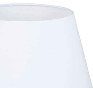 BigBuy Home Stolní lampa 30,5 x 30,5 x 44,5 cm Keramický Modrý Bílý