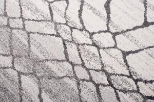 Makro Abra Kulatý koberec SARI H072B bílý Rozměr: průměr 100 cm