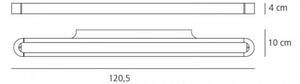 Artemide AR 1917010A - LED Nástěnné svítidlo TALO 120 LED/51W/230V