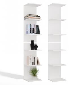 TP Living Regál FRAME 180 cm bílý