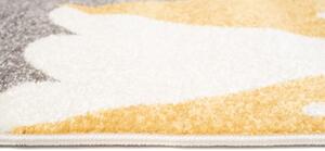 Makro Abra Dětský kusový koberec FIESTA 36320/37224 šedý žlutý Rozměr: 133x190 cm