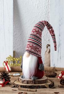 Tutumi, vánoční trpaslík 50cm Mario YX016, červená, CHR-00569