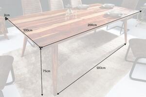 Jídelní stůl MOSAICO 200-CM masiv sheesham Nábytek | Jídelní prostory | Jídelní stoly | Všechny jídelní stoly
