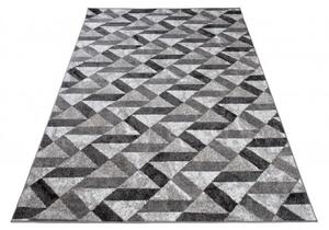 Makro Abra Kusový koberec moderní MAYA Q544D šedý Rozměr: 140x200 cm