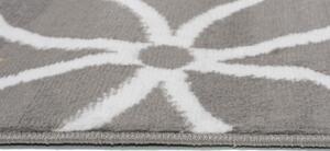 Makro Abra Kusový koberec moderní MAYA Z898A šedý žlutý Rozměr: 200x300 cm