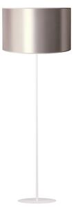 Duolla - Stojací lampa CANNES 1xE27/15W/230V pr. 45 cm stříbrná/měděná/bílá