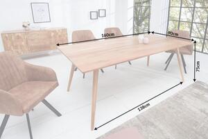 Jídelní stůl MYSTIC 160 CM masiv akácie Nábytek | Jídelní prostory | Jídelní stoly | Všechny jídelní stoly