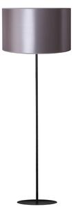 Duolla - Stojací lampa CANNES 1xE27/15W/230V pr. 45 cm stříbrná/černá