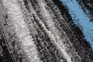 Makro Abra Kusový koberec moderní MAYA Pruhy Q542A modrý šedý Rozměr: 130x190 cm