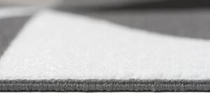 Makro Abra Kusový koberec moderní MAYA Z902D šedý bílý Rozměr: 130x190 cm