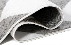 Makro Abra Kusový koberec moderní MAYA Z903E šedý bílý Rozměr: 200x250 cm