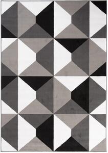 Makro Abra Kusový koberec moderní MAYA Z902D šedý bílý Rozměr: 250x350 cm