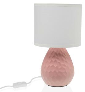 Stolní lampa Versa Růžový Bílý Keramický 40 W 15,5 x 27,5 cm