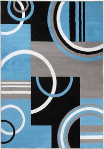 Makro Abra Kusový koberec moderní MAYA Z897A modrý šedý Rozměr: 200x200 cm