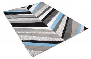 Makro Abra Kusový koberec moderní MAYA Z899C šedý modrý Rozměr: 300x400 cm