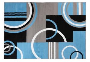 Makro Abra Kusový koberec moderní MAYA Z897A modrý šedý Rozměr: 200x250 cm