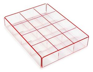 BigBuy Home Krabice čajů Polypropylen (20 x 5 x 27 cm)