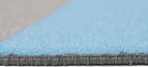 Makro Abra Kusový koberec moderní MAYA Z895B modrý šedý Rozměr: 160x220 cm