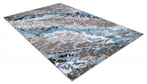 Makro Abra Kusový koberec moderní MAYA Q543C šedý modrý bílý Rozměr: 130x190 cm
