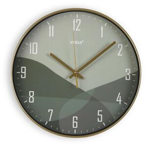 3869 Nástěnné hodiny Versa Oscuro Plastické (4,3 x 30,5 x 30,5 cm)
