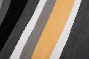 Makro Abra Kusový koberec moderní MAYA Z895A žlutý šedý Rozměr: 120x170 cm