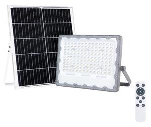 LED Reflektor se solárním panelem FOCUS 100W/15000 mAh 3,2V 6000K IP65 + DO