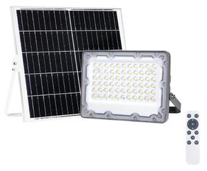 LED Reflektor se solárním panelem FOCUS 60W/10000 mAh 3,2V 6000K IP65 + DO