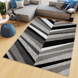 Makro Abra Kusový koberec moderní MAYA Z899A šedý Rozměr: 200x200 cm