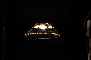 Stropní světlo DKD Home Decor Ratan Dvoubarevná 50 W (41 x 41 x 21 cm)