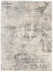 Makro Abra Kusový koberec Shaggy VERSAY Z819A Světle šedý Rozměr: 80x150 cm