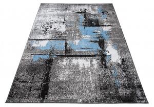 Makro Abra Kusový koberec moderní MAYA Q541B šedý modrý bílý Rozměr: 200x250 cm