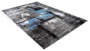 Makro Abra Kusový koberec moderní MAYA Q541B šedý modrý bílý Rozměr: 200x200 cm