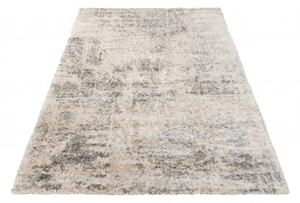 Makro Abra Kusový koberec Shaggy VERSAY Z819A Světle šedý Rozměr: 160x230 cm